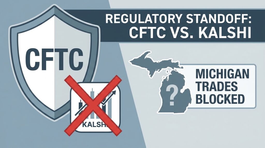 CFTC Blocks Kalshi From Reversing Completed Michigan Trades, Sparking Regulatory Standoff