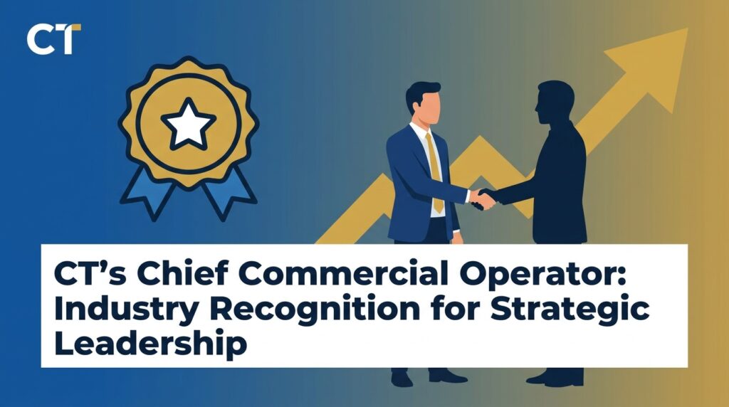 CT’s Chief Commercial Operator Earns Industry Recognition for Strategic Leadership