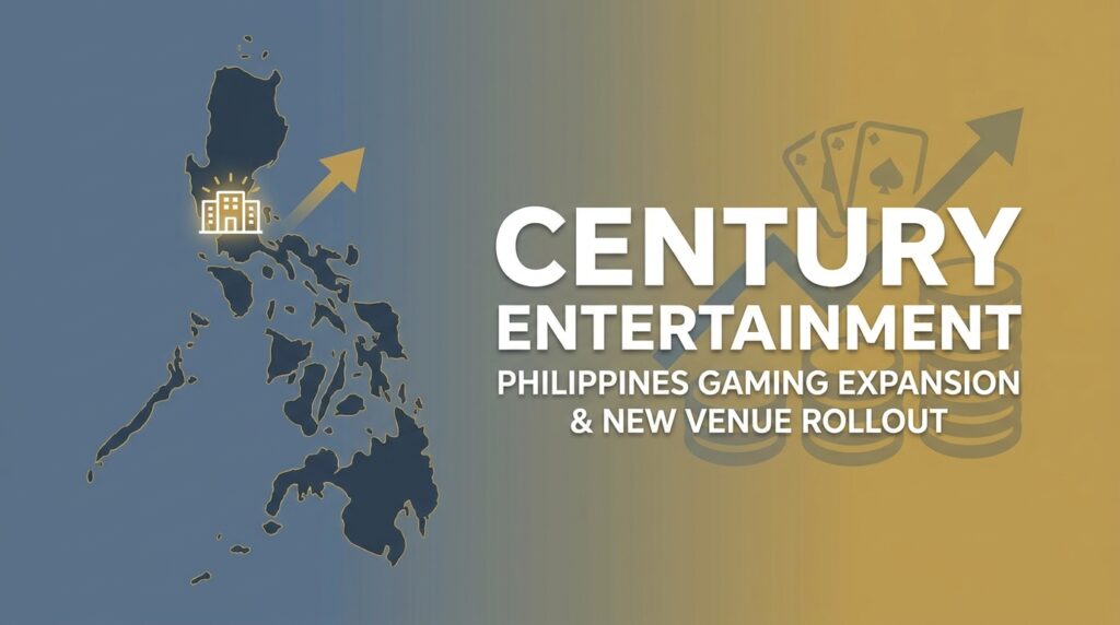 Century Entertainment Advances Philippines Gaming Expansion with New Venue Rollout