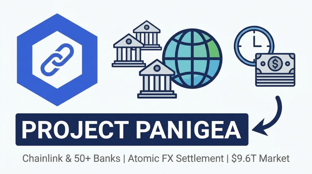 Chainlink and 50+ Banks Launch Project Pangea to Bring Atomic FX Settlement to a $9.6 Trillion Market