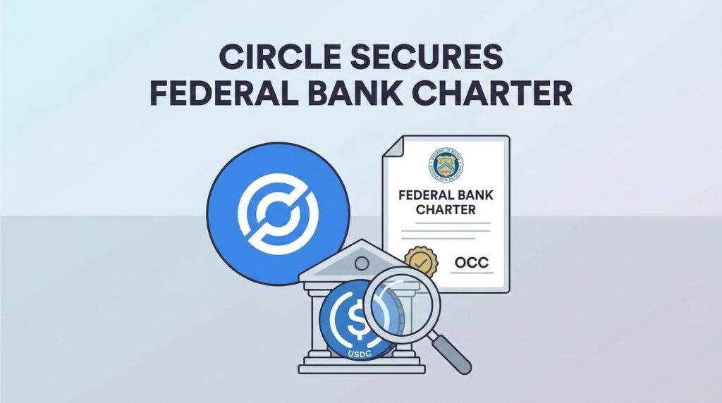Circle Secures Federal Bank Charter from OCC, Placing USDC Under Direct Banking Supervision