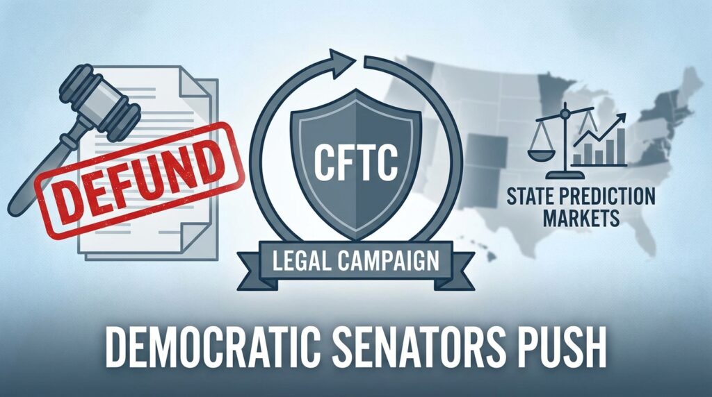 Democratic Senators Push to Defund CFTC’s Legal Campaign Against State Prediction-Market Regulations
