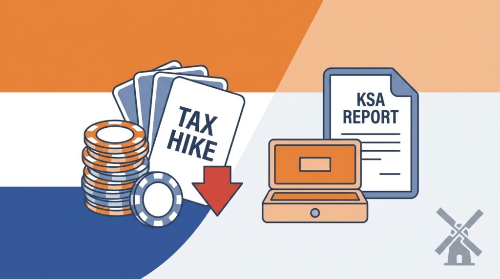 Dutch Gambling Tax Hike Misses Revenue Targets, KSA Confirms in Monitoring Report