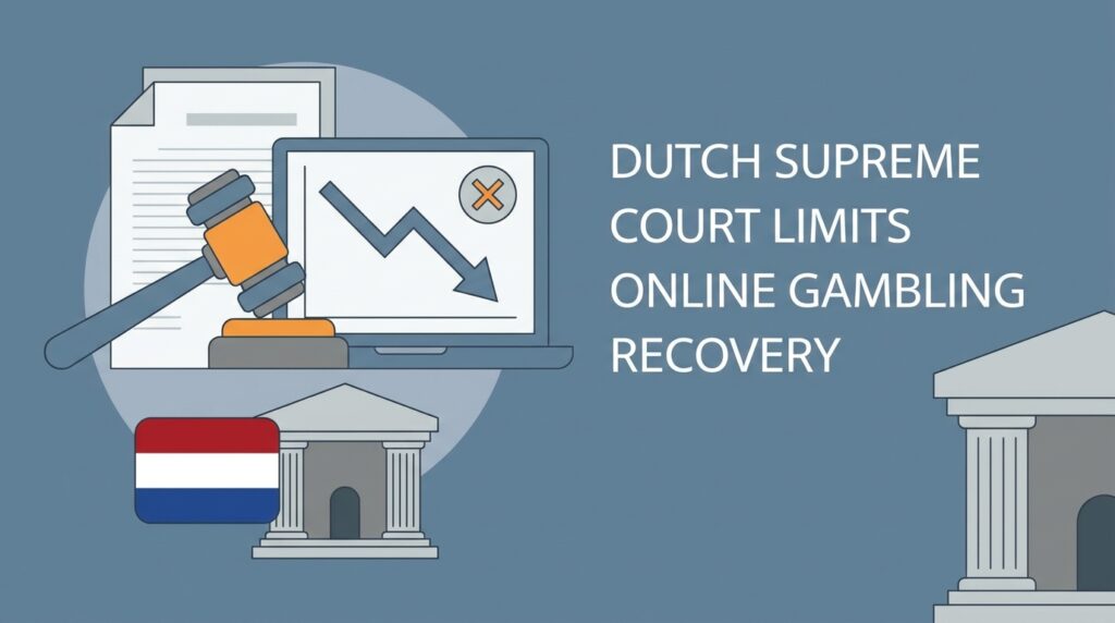 Dutch Supreme Court Limits Online Gambling Loss Recovery Claims Against Operators