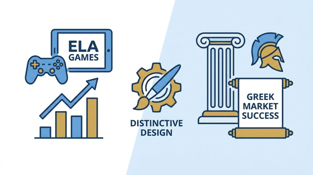 ELA Games Sees Surging Greek Market Performance, Credits Distinctive Design Philosophy
