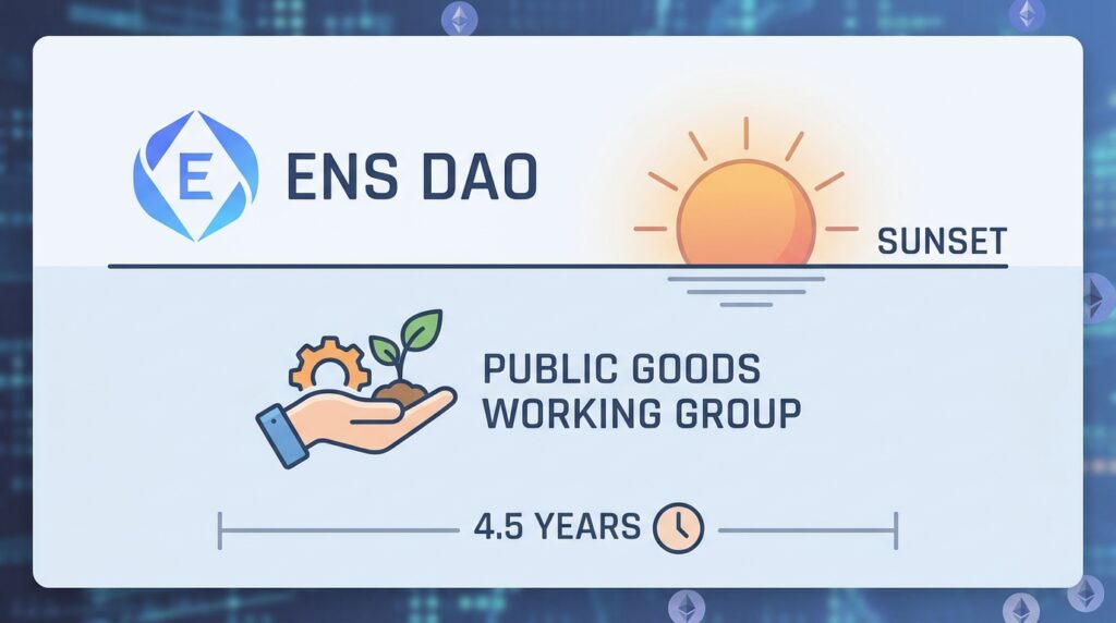 ENS DAO Sunsets Public Goods Working Group After Four and a Half Years of Ethereum Infrastructure Funding