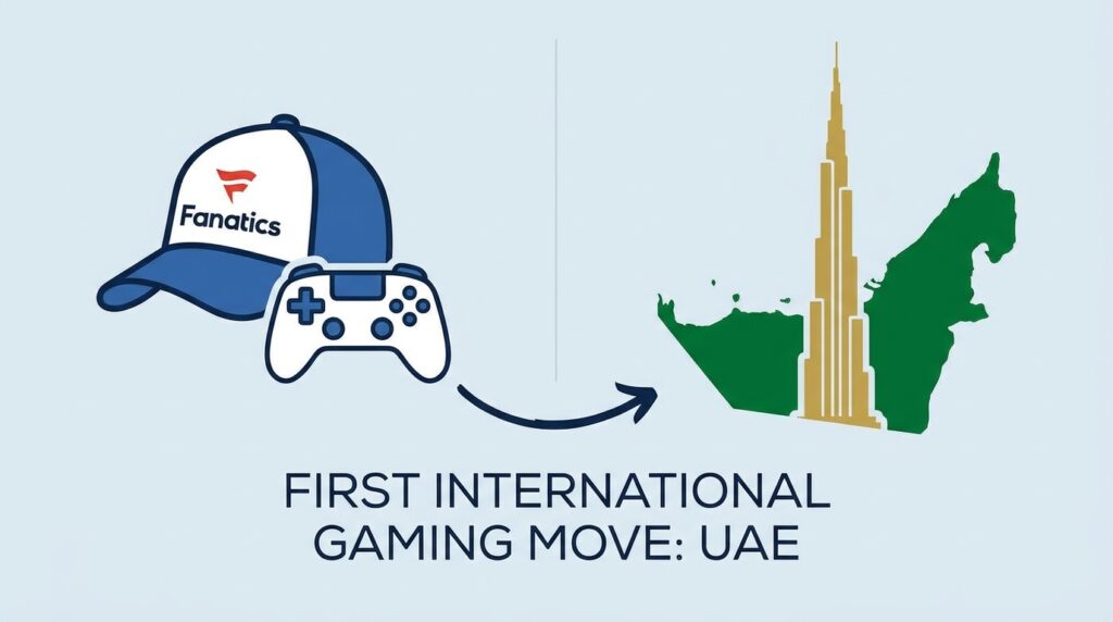 Fanatics Makes Its First International Gaming Move with UAE Market Entry