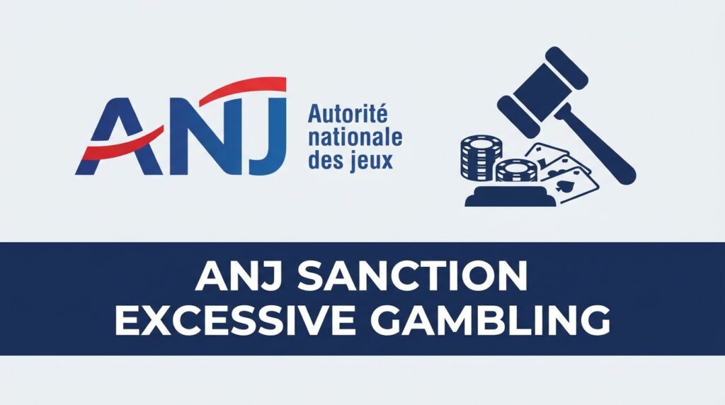 French Gambling Regulator ANJ Sanctions Unnamed Operator for Failing to Address Excessive Gambling