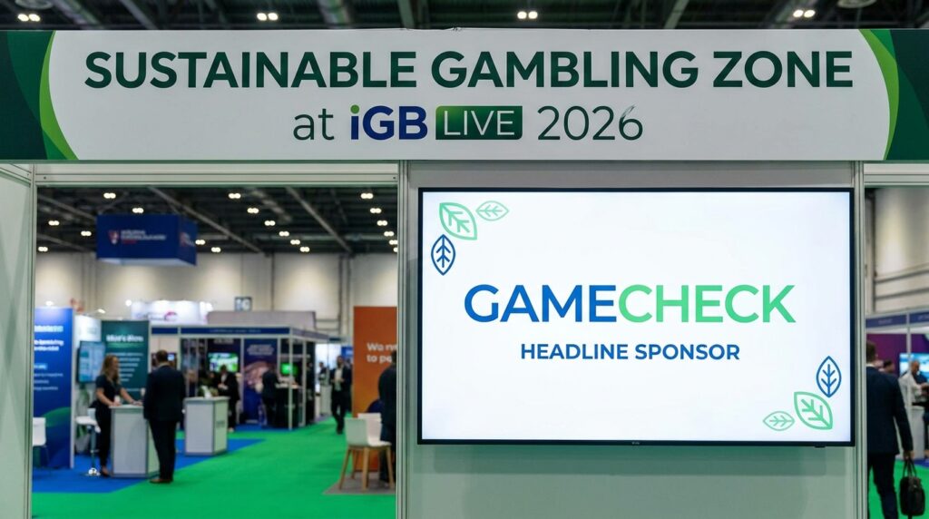 Gamecheck Named Headline Sponsor of Sustainable Gambling Zone at iGB LIVE 2026