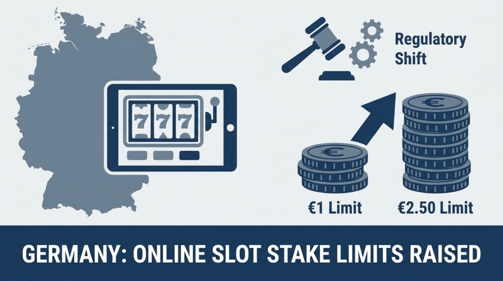 Germany Raises Online Slot Stake Limits in Regulatory Shift