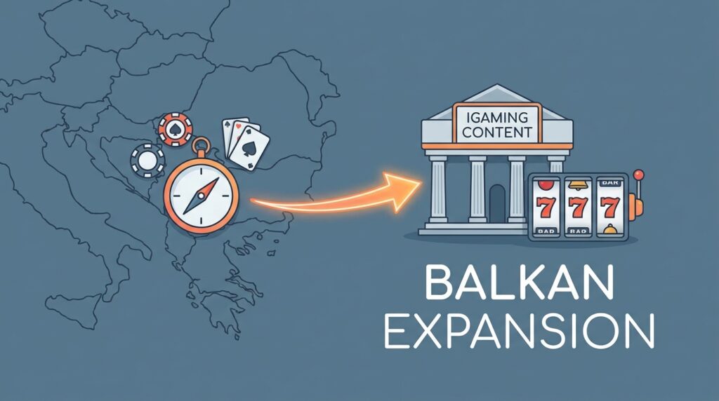 Igaming Content Supplier Targets Balkan Expansion With Online Casino Portfolio