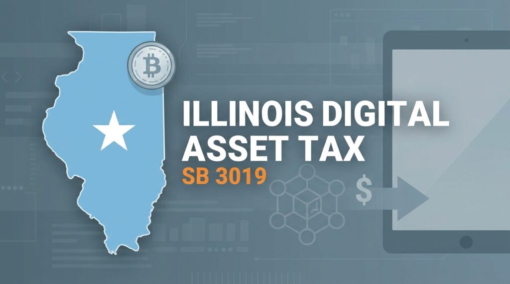 Illinois Becomes First U.S. State to Tax Everyday Digital Asset Transactions Under SB 3019