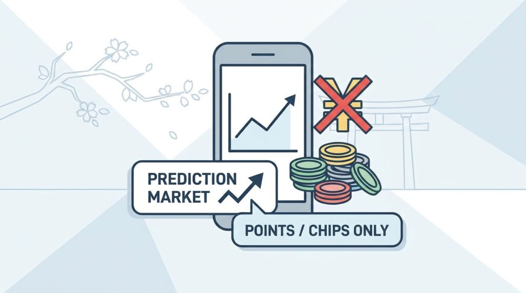 Japan’s Prediction Market Apps Grow by Sidestepping Real-Money Wagering