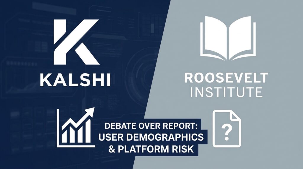 Kalshi Pushes Back on Roosevelt Institute Report Over User Demographics and Platform Risk Claims