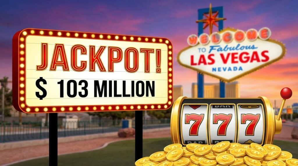 Las Vegas Visitor Wins $103 Million on a $5 Slot Machine Spin