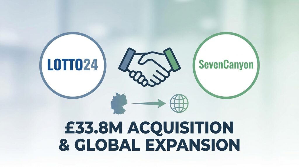 Lotto24 Strikes £33.8m Deal to Acquire SevenCanyon, Marking First Expansion Beyond Germany