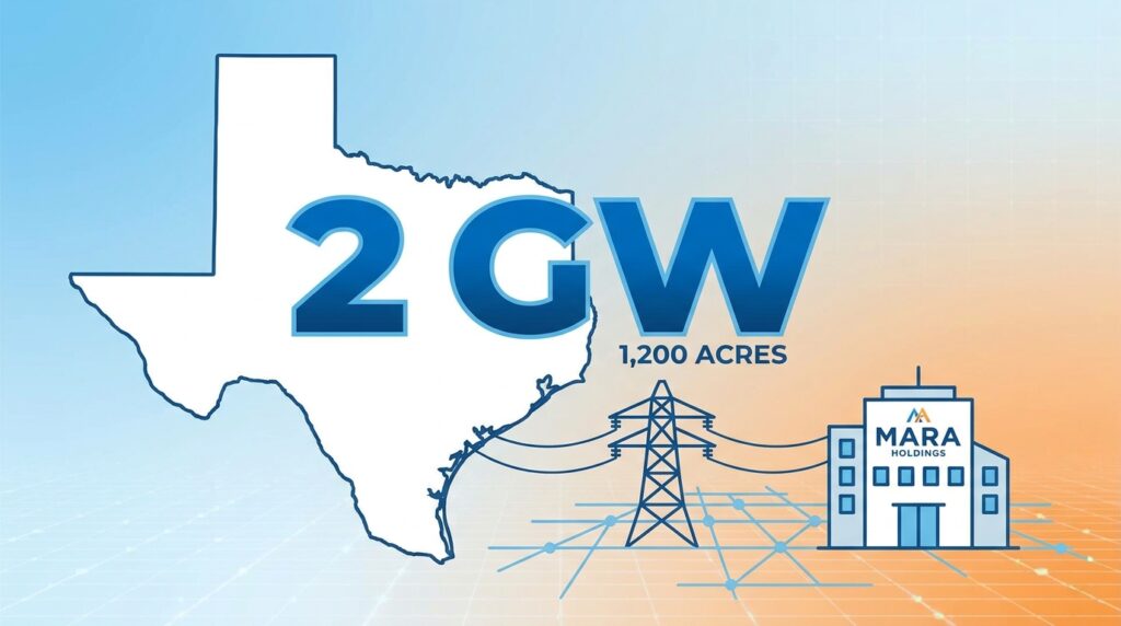 MARA Holdings Moves to Acquire 1,200-Acre Texas Site With Up to 2 GW Grid Capacity