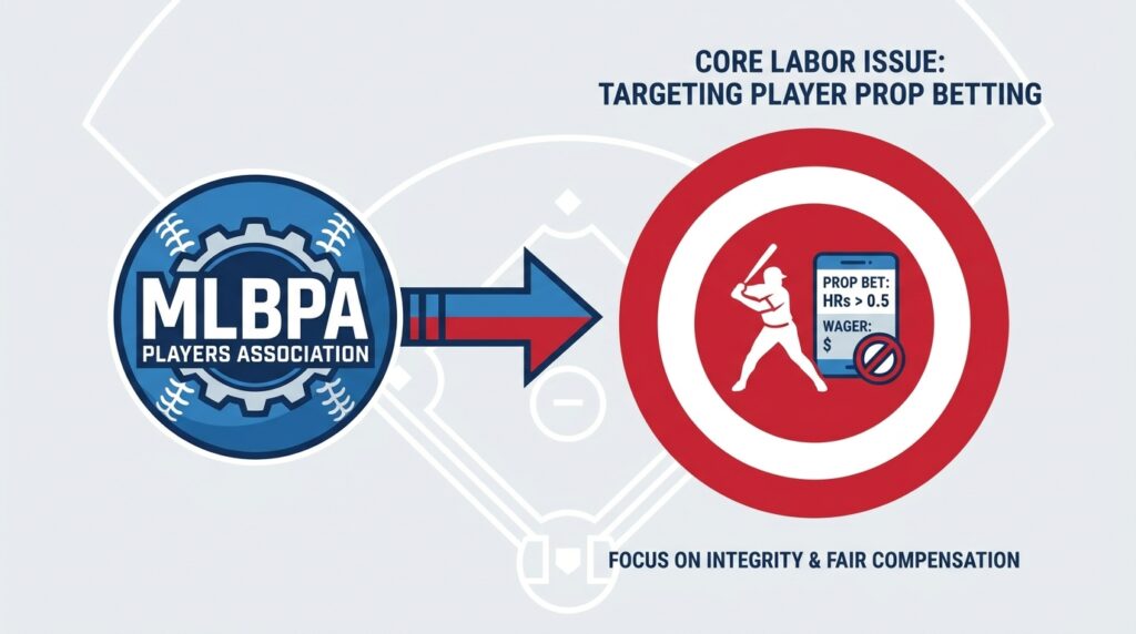 MLB Players Association Targets Player Prop Betting as a Core Labor Issue