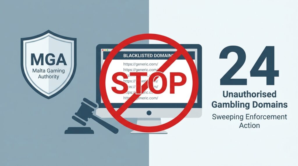 Malta Gaming Authority Blacklists 24 Unauthorised Gambling Domains in Sweeping Enforcement Action