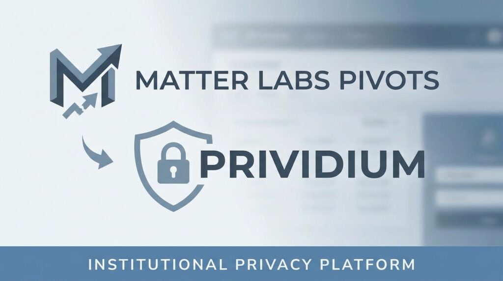 Matter Labs Cuts Staff, Pivots Entirely to Institutional Privacy Platform Prividium