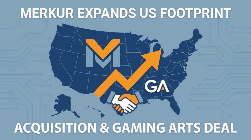 Merkur Expands US Footprint with Latest Acquisition Following Gaming Arts Deal