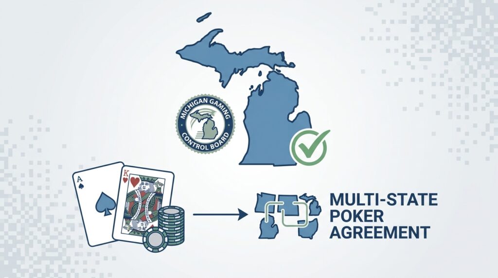Michigan Gaming Control Board Approves Multi-State Online Poker Agreement