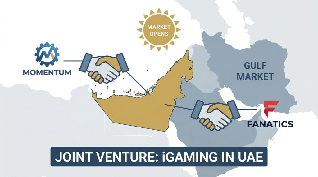 Momentum Forms UAE iGaming Joint Venture with Fanatics as Gulf Market Opens
