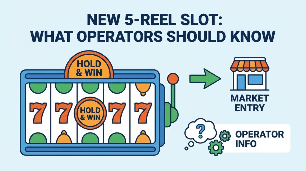 New Five-Reel Hold & Win Slot Enters the Market: What Operators Should Know