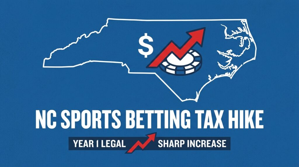 North Carolina Eyes Sharp Tax Hike on Sports Betting After Just One Year of Legal Wagering