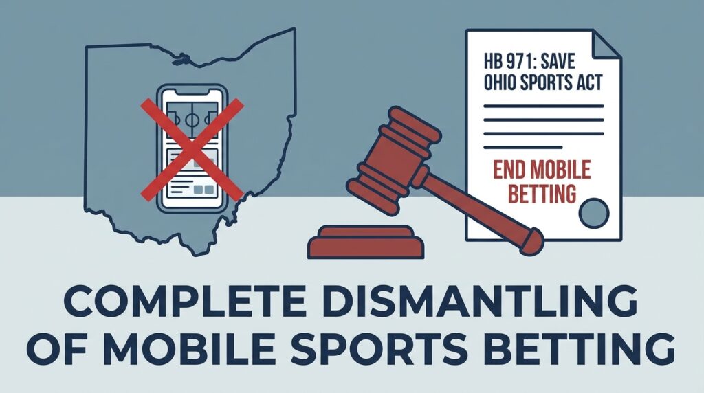 Ohio’s Save Ohio Sports Act: House Bill 971 Targets Complete Dismantling of Mobile Sports Betting