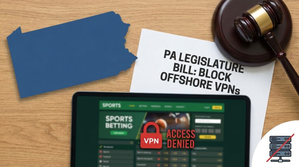 Pennsylvania Bill Targets Offshore Sportsbooks by Blocking VPN Access to Illegal Betting Sites