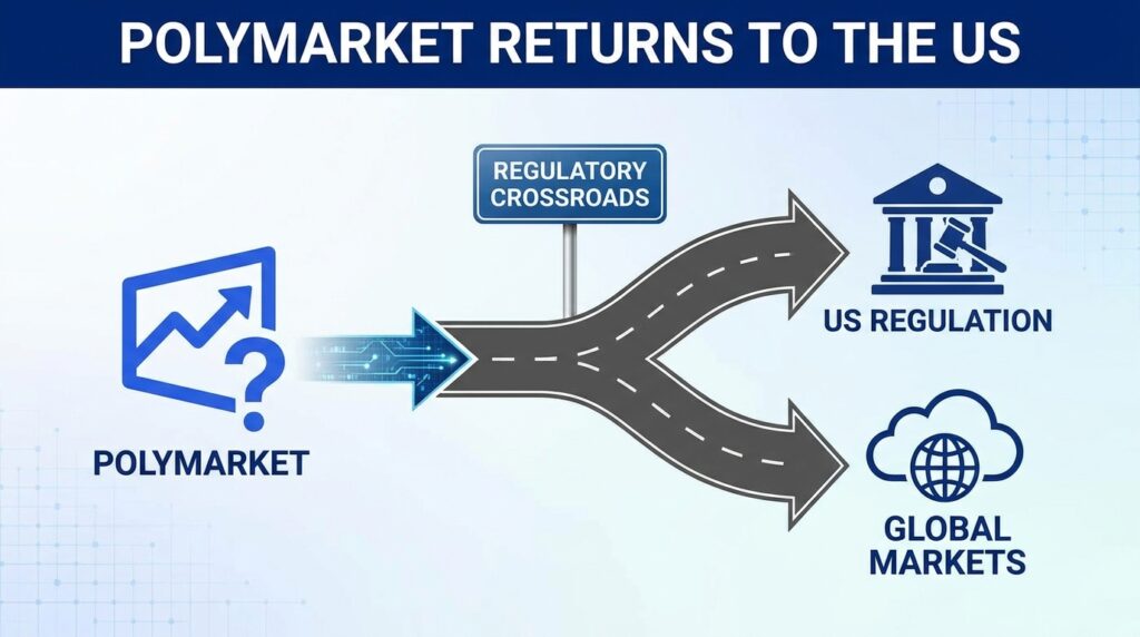 Polymarket Returns to the US: Prediction Markets Face Regulatory Crossroads