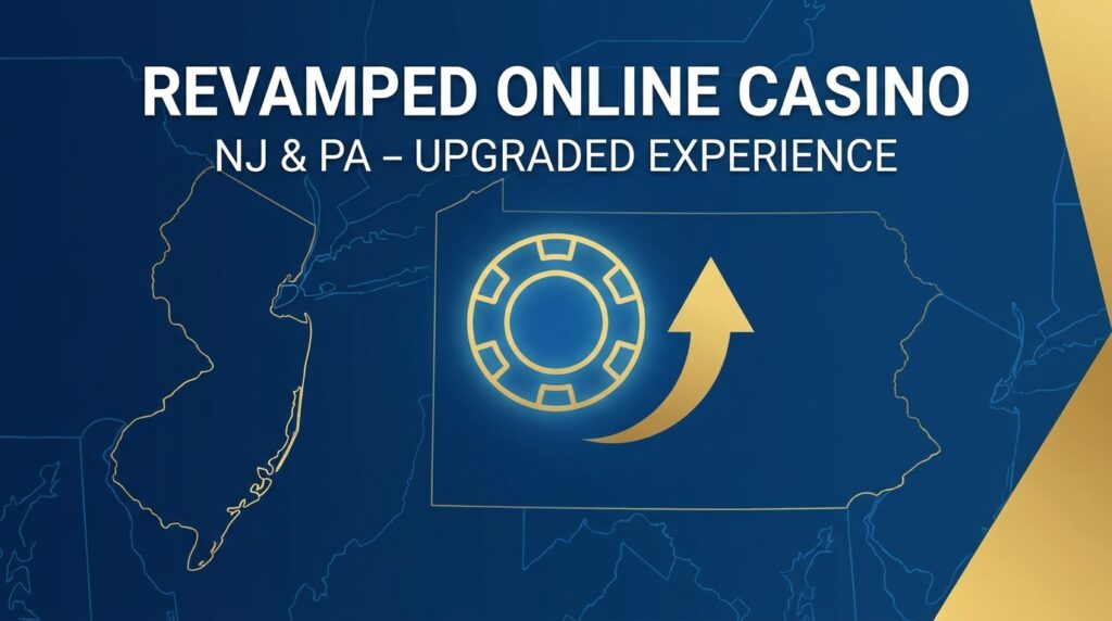 Revamped Online Casino Brand Launches Upgraded Experience Across New Jersey and Pennsylvania