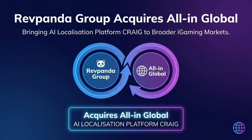 Revpanda Group Acquires All-in Global, Bringing AI Localisation Platform CRAIG to Broader iGaming Markets