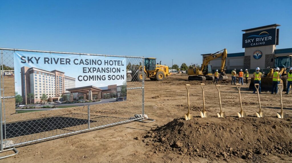 Sky River Casino Breaks Ground on 300-Room Hotel Expansion in Elk Grove