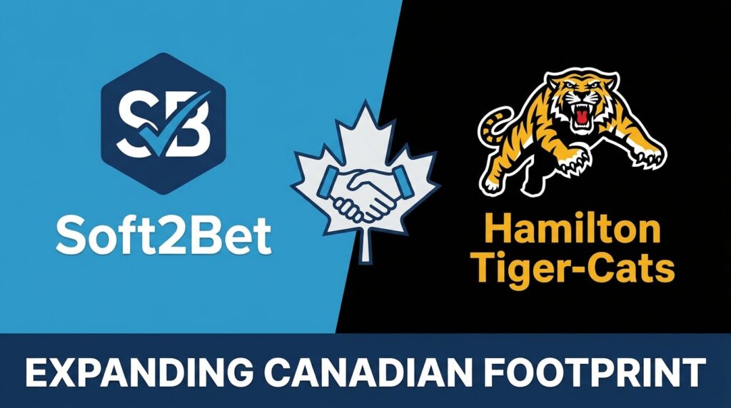Soft2Bet Expands Canadian Footprint with Hamilton Tiger-Cats Sponsorship Deal