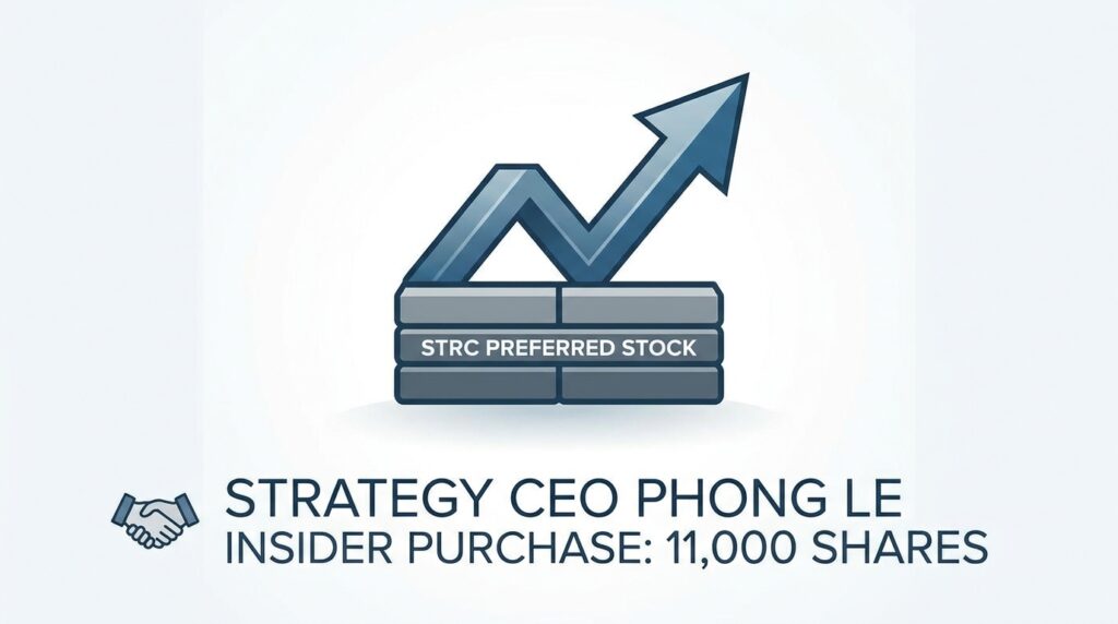 Strategy CEO Phong Le Acquires 11,000 Shares of STRC Preferred Stock in Insider Purchase