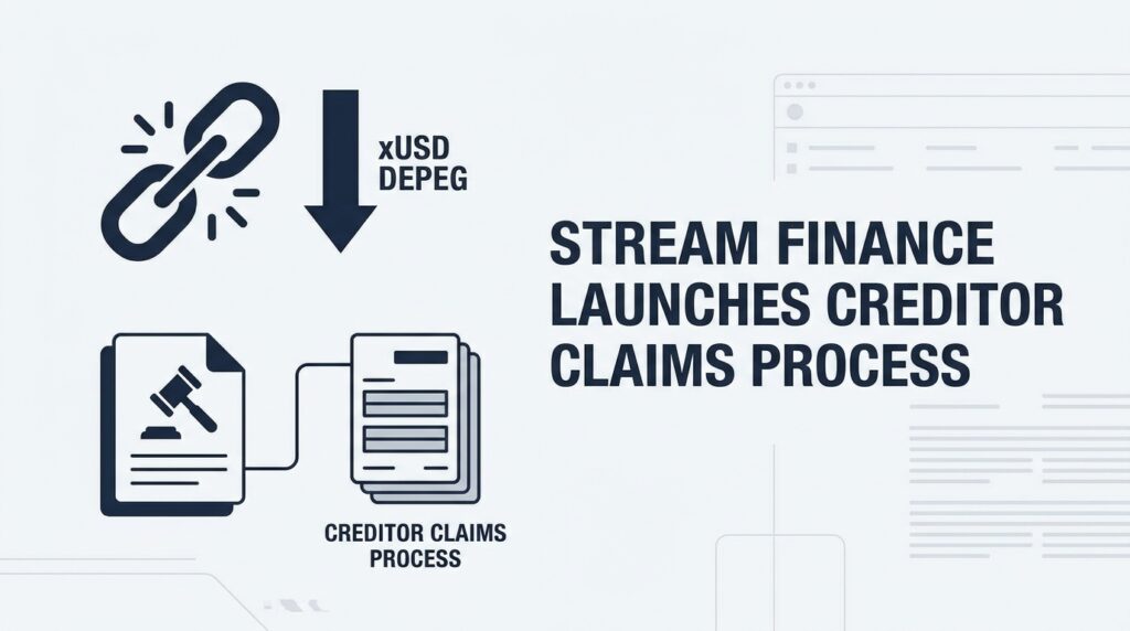 Stream Finance Launches Creditor Claims Process After xUSD Depeg Collapse