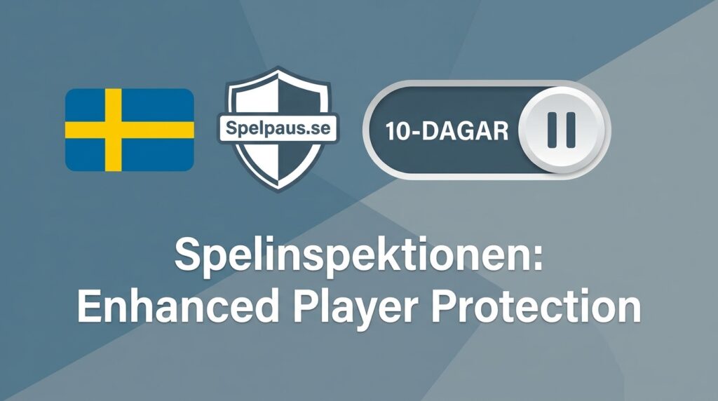 Sweden’s Spelinspektionen Adds 10-Day Self-Exclusion Option to Spelpaus.se, Reshaping Player Protection Standards