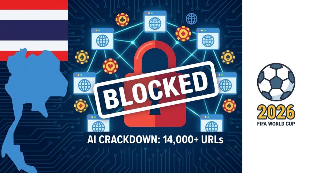 Thailand Blocks Nearly 14,000 Gambling URLs in 18-Day AI-Powered Crackdown Ahead of 2026 FIFA World Cup