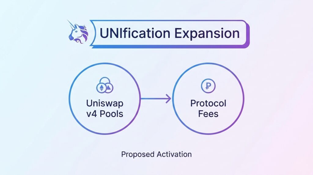 Uniswap Labs Proposes Activating Protocol Fees on v4 Pools Under UNIfication Expansion