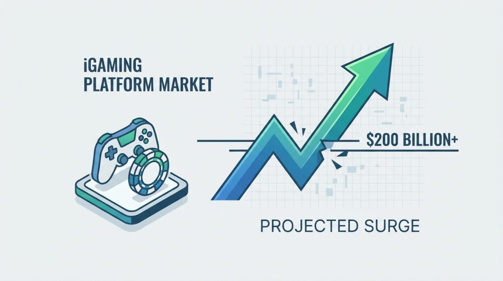 iGaming Platform Market Projected to Surge Past $200 Billion: What the Numbers Actually Tell Us