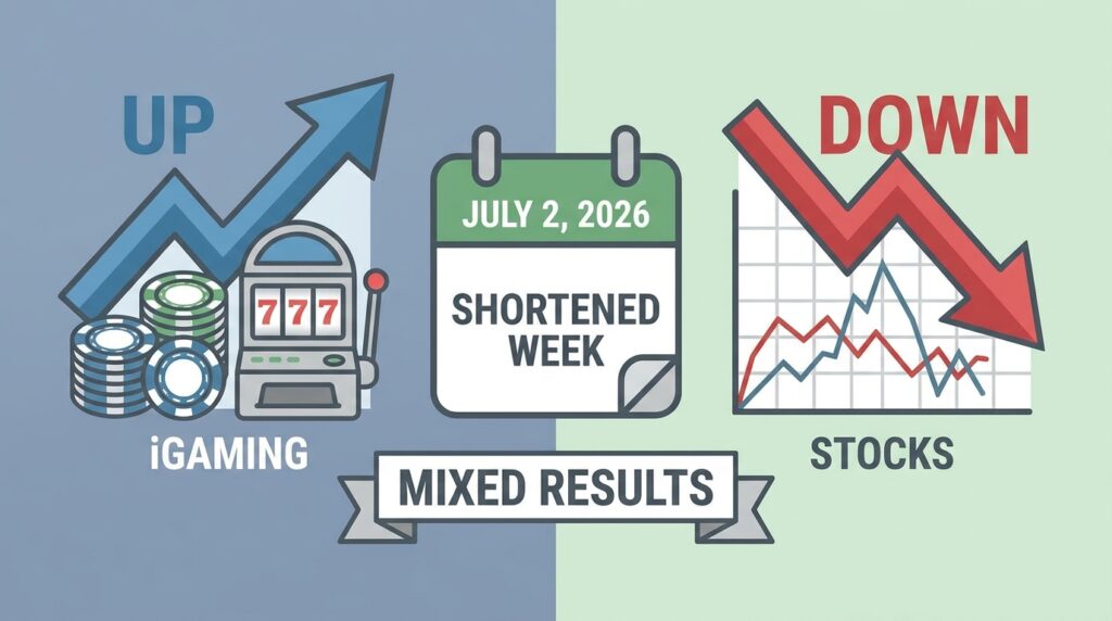 iGaming Stocks Show Mixed Results in Shortened Trading Week Ending July 2, 2026
