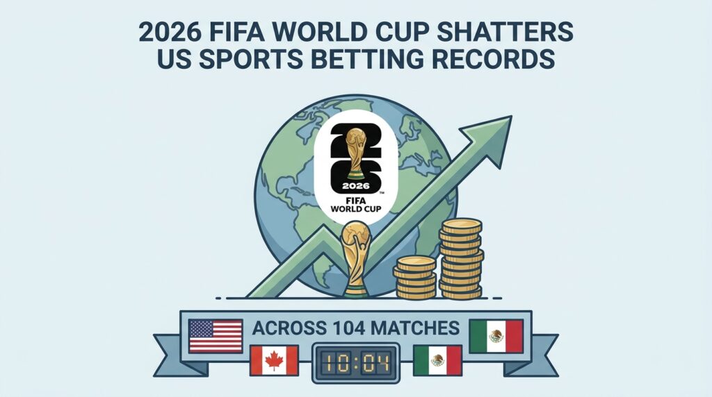 2026 FIFA World Cup Shatters US Sports Betting Records Across 104 Matches