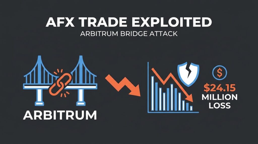 AFX Trade Exploited for $24.15 Million After Arbitrum Bridge Attack