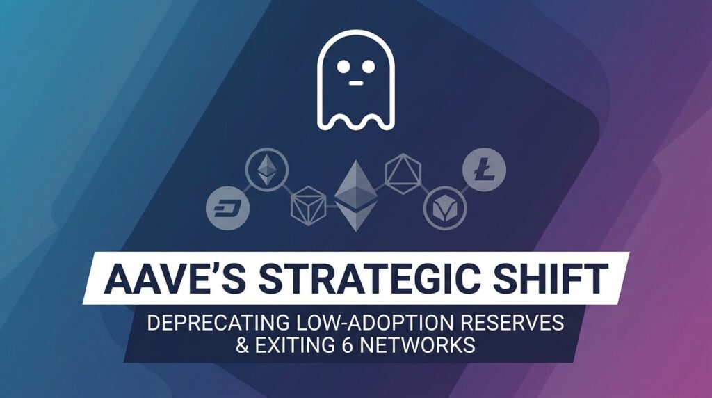 Aave Moves to Deprecate 50 Low-Adoption Reserves and Exit Six Blockchain Networks
