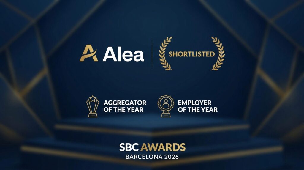 Alea Shortlisted for Aggregator and Employer of the Year at SBC Awards Barcelona 2026