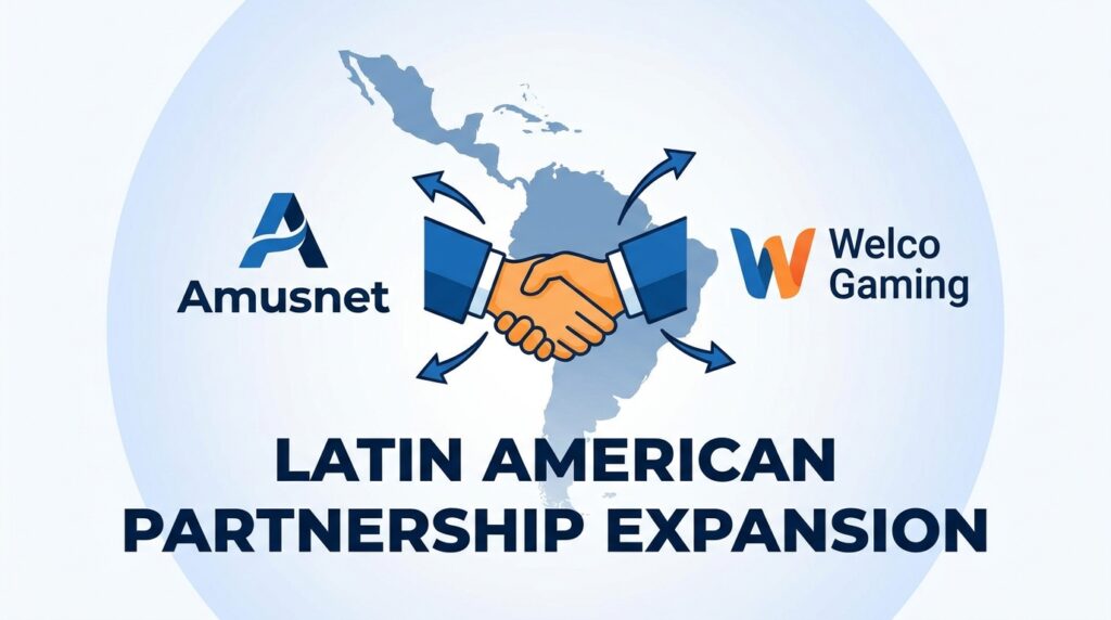 Amusnet Expands Latin American Footprint Through Strategic Partnership with Welco Gaming