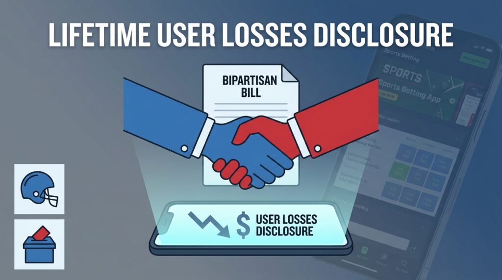 Bipartisan House Bill Would Force Sportsbooks and Prediction Markets to Disclose Lifetime User Losses
