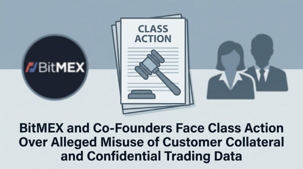 BitMEX and Co-Founders Face Class Action Over Alleged Misuse of Customer Collateral and Confidential Trading Data